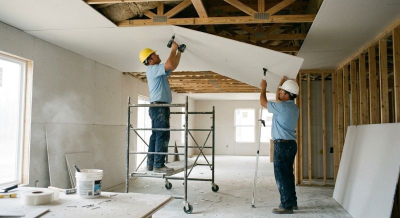 Ceiling Drywall Replacement in Alpharetta, GA
