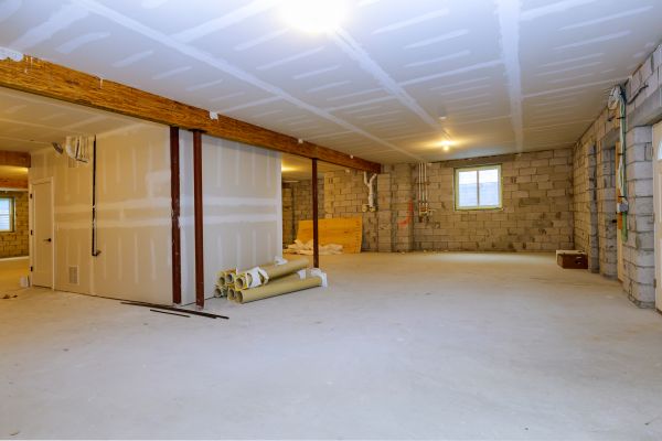 Basement Drywalling