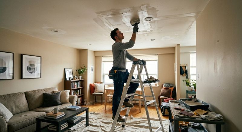 Bedroom Ceiling Repair in Olathe, KS