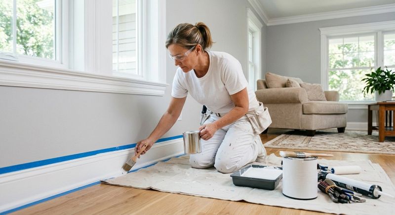 Den Painting in Wilmington, NC