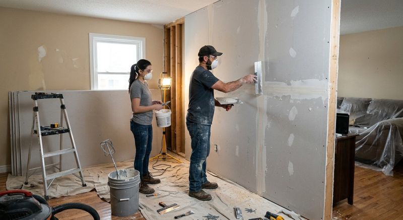 Drywall Finishing Service in Kansas City, KS