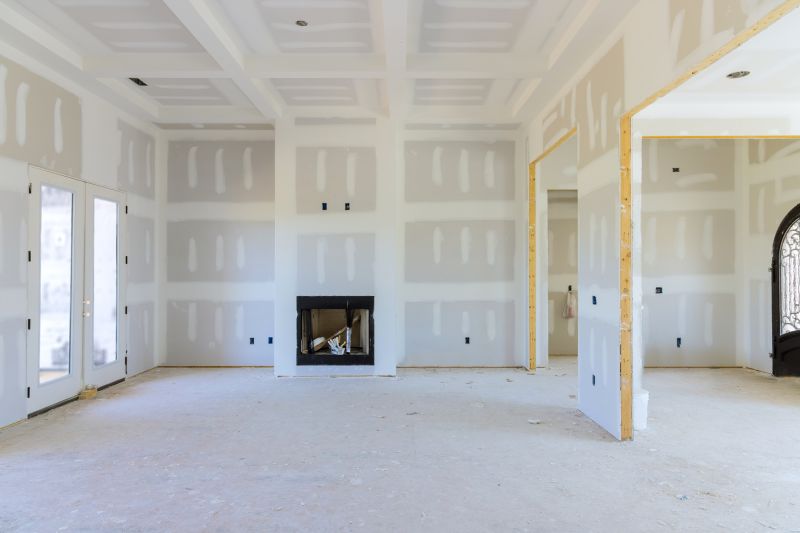 Drywall in a Commercial Space