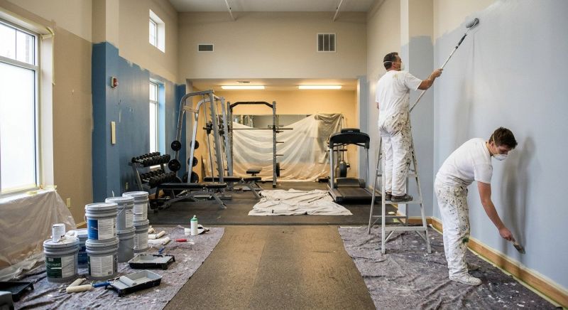 Fitness Room Painting in Waco, TX