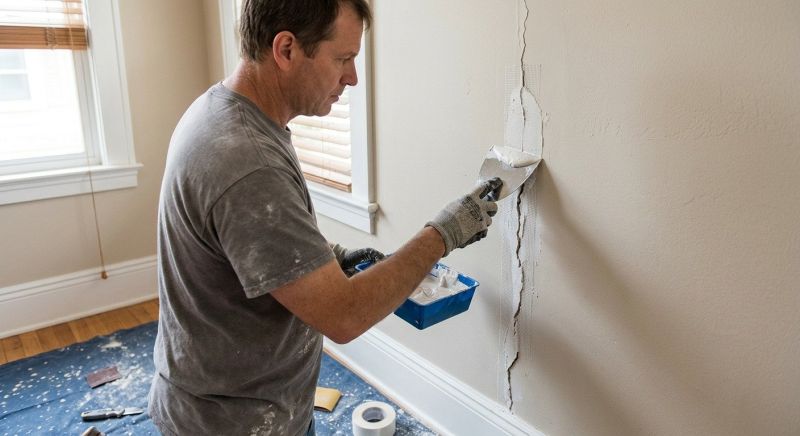 Garage Drywall Repair in Kansas City, KS