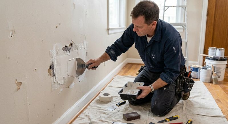 Gypsum Board Repair in Wilmington, NC