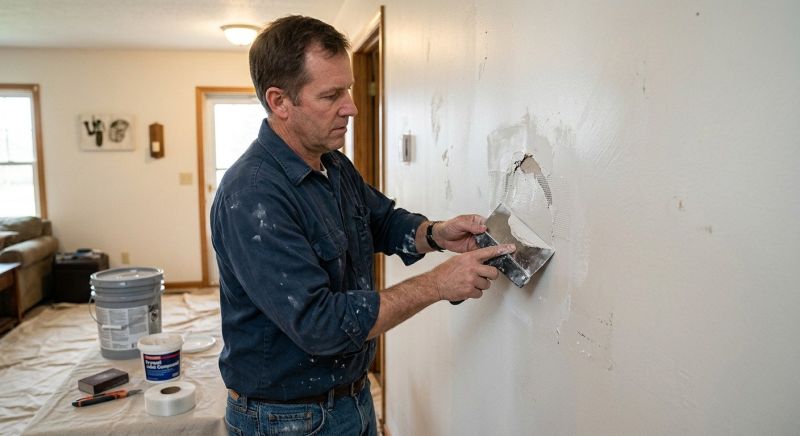 Kitchen Drywall Repair in Conroe, TX