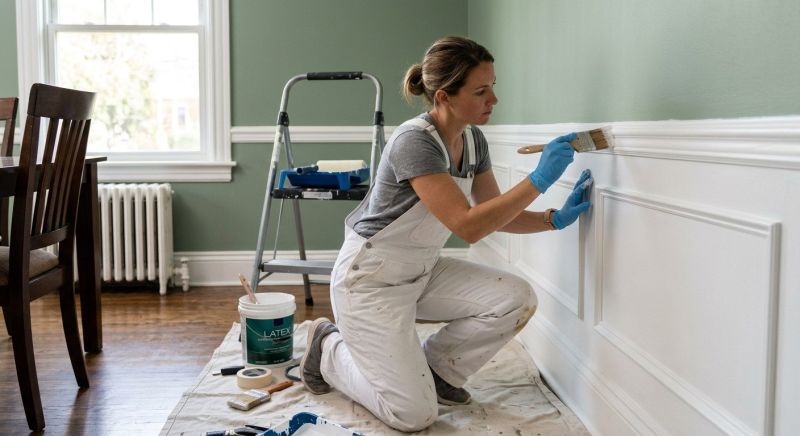 Kitchen Painting in Wilmington, NC