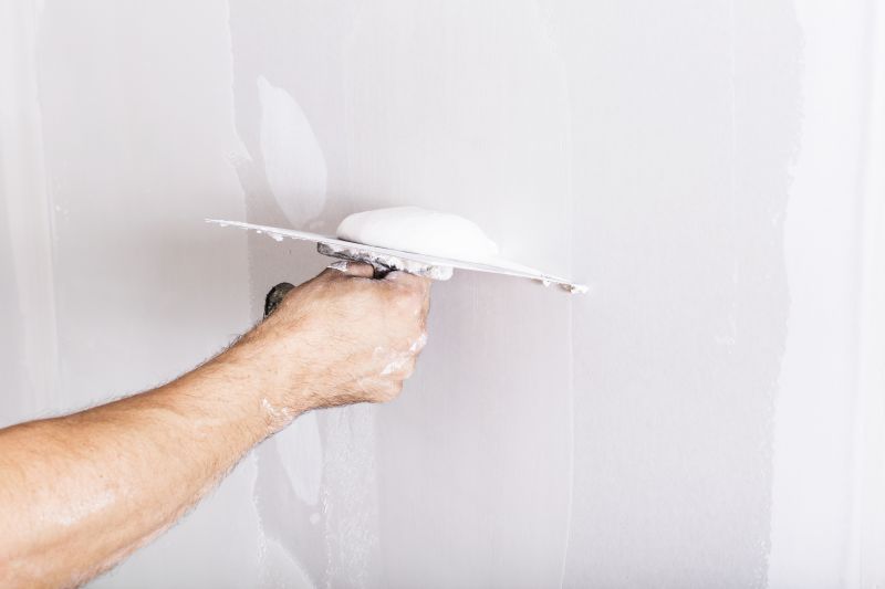 Skim Coating in Progress