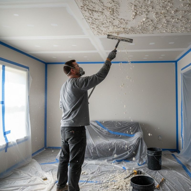 Textured Ceiling Scraping in Waco, TX
