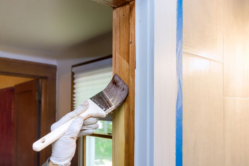 Wood Mantel Staining in Waco, TX